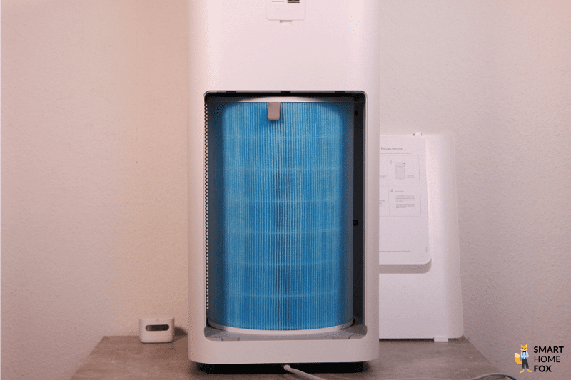 Круглый цилиндрический комбинированный фильтр в очистителе воздуха Xiaomi Mi Air Purifier Pro H.